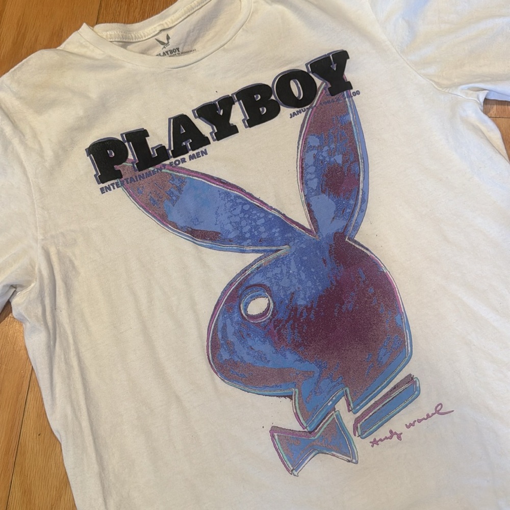 Playboy t shirt, men’s M - Picture 2 of 4